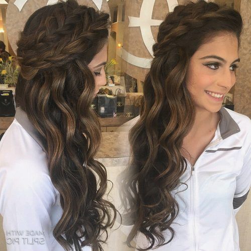 Curls To The Side Wedding Hairstyles (Photo 14 of 15)