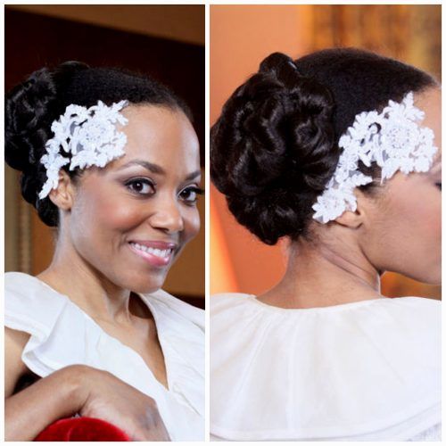Ebony Wedding Hairstyles (Photo 13 of 15)