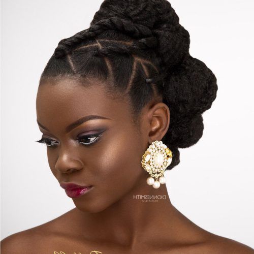 Romantic Bridal Hairstyles For Natural Hair (Photo 13 of 20)