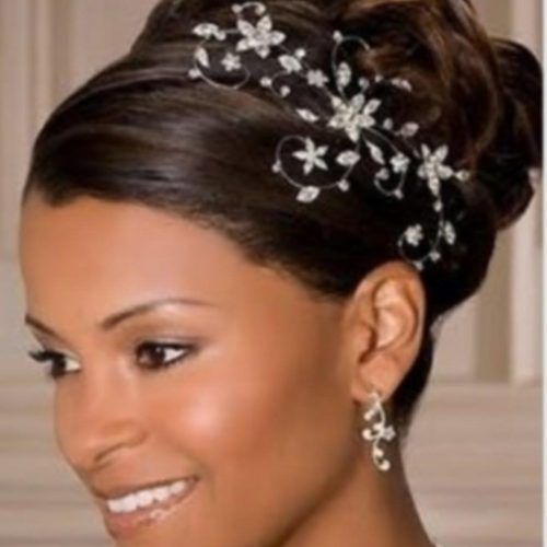 African American Updo Wedding Hairstyles (Photo 4 of 15)