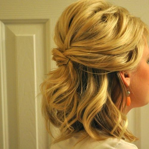 Wedding Hairstyles For Bridesmaids With Medium Length Hair (Photo 2 of 15)