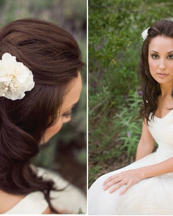 15 Photos Bridal Hairstyles for Medium Length Hair with Veil