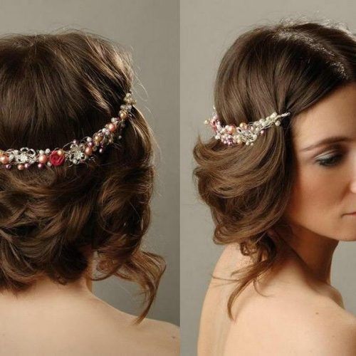 Hairstyle For Short Hair For Wedding (Photo 10 of 15)