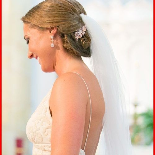 Wedding Hairstyles For Short Hair And Veil (Photo 8 of 15)