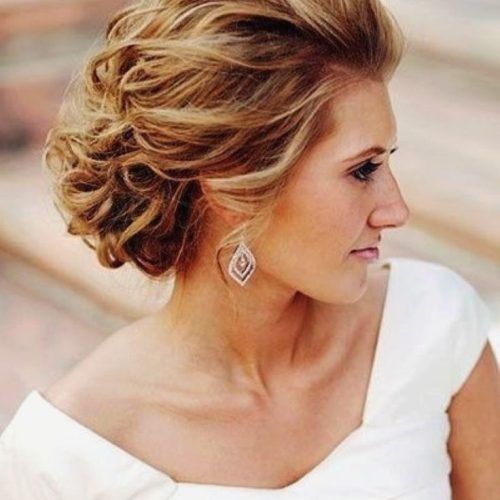 Wedding Hairstyles For Medium Length Hair With Bangs (Photo 9 of 15)