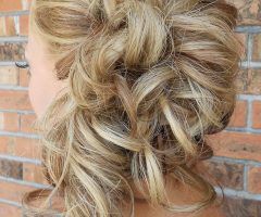 20 Ideas of Curls Clipped to the Side Bridal Hairstyles