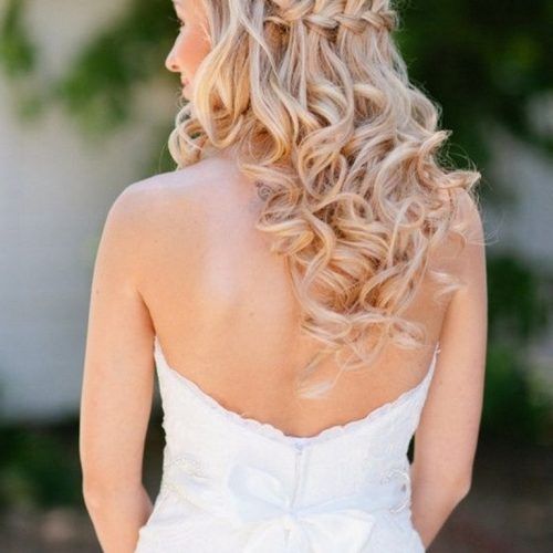Curls Down Wedding Hairstyles (Photo 9 of 15)