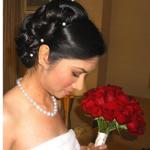 Pin Curls Wedding Hairstyles (Photo 14 of 15)