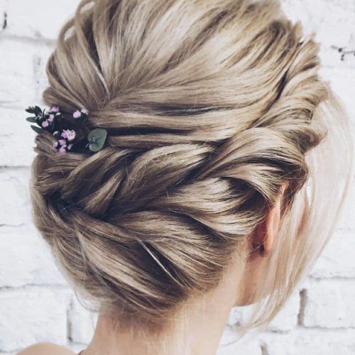 Braided Lavender Bridal Hairstyles (Photo 17 of 20)