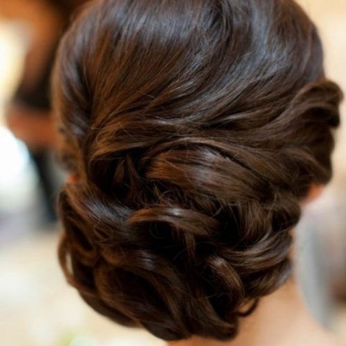 Wedding Updos For Long Thick Hair (Photo 9 of 15)