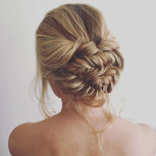 Pulled Back Bridal Hairstyles For Short Hair (Photo 9 of 20)