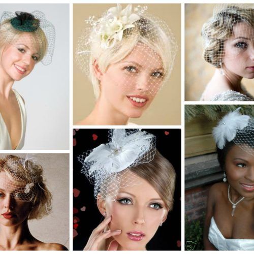 Short Wedding Hairstyles With Vintage Curls (Photo 4 of 20)