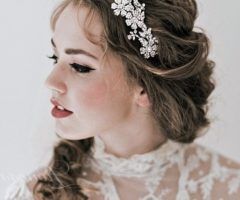 15 Collection of Wedding Hairstyles for Medium Length Hair with Tiara