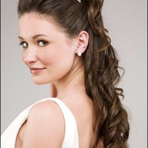 Wedding Hairstyles For Shoulder Length Hair With Tiara (Photo 8 of 15)