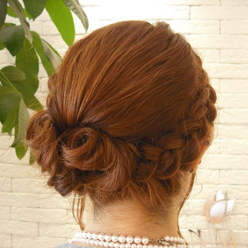 Side Lacy Braid Bridal Updos (Photo 17 of 20)