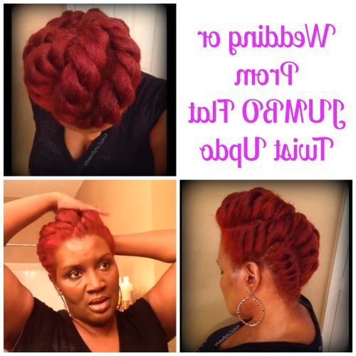 Jumbo Twist Updo Hairstyles (Photo 14 of 15)