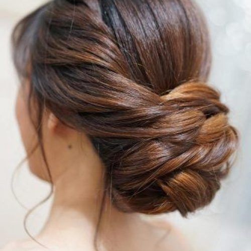 Loose Updo For Long Brown Hair (Photo 12 of 15)