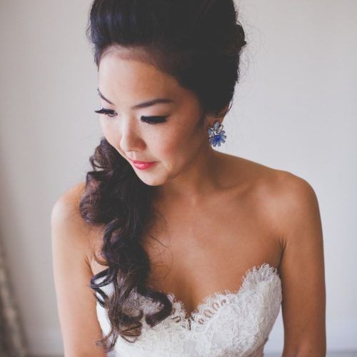 Pulled Back Wedding Hairstyles (Photo 11 of 15)