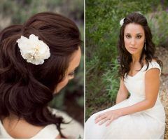 15 Photos Wedding Hairstyles for Medium Length Straight Hair