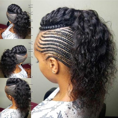Divine Mohawk-Like Updo Hairstyles (Photo 17 of 20)