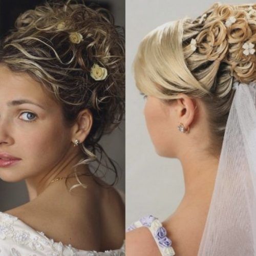 Blonde Half Up Bridal Hairstyles With Veil (Photo 20 of 20)