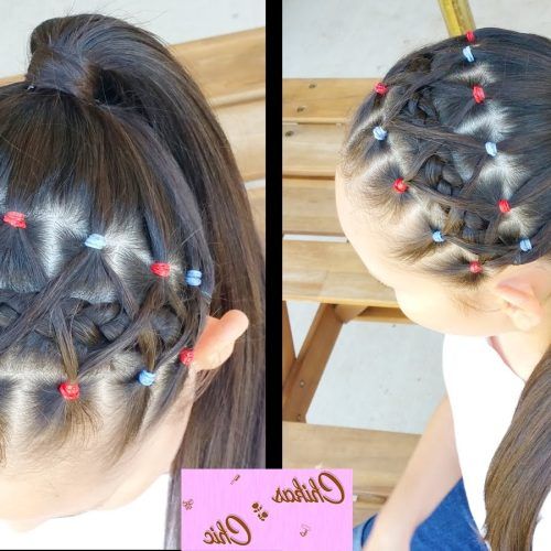 Braid Hairstyles With Rubber Bands (Photo 2 of 15)