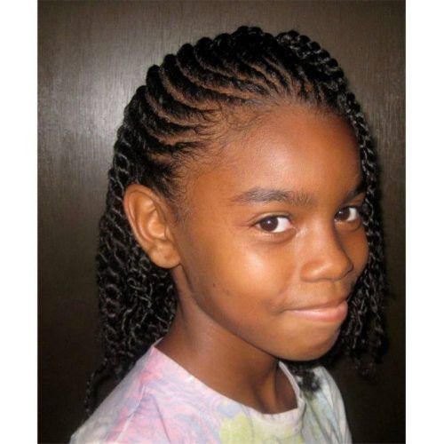 Braided Hairstyles For Short African American Hair (Photo 14 of 15)