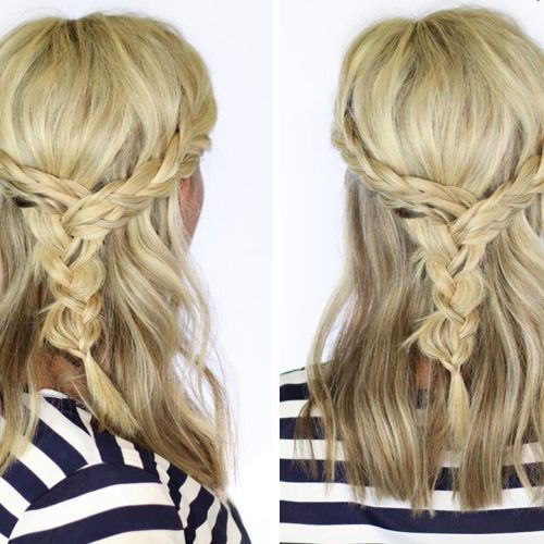 Braided Shoulder Length Hairstyles (Photo 8 of 20)