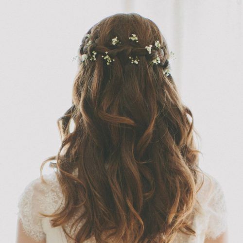 Braided Wedding Hairstyles With Subtle Waves (Photo 5 of 20)
