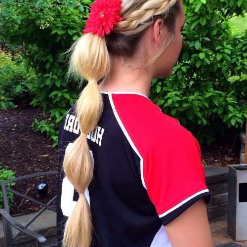 Bubbly Blonde Pony Hairstyles (Photo 12 of 20)