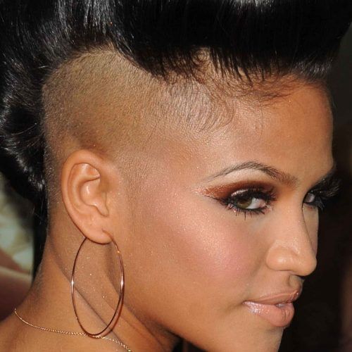 Cassie Roll Mohawk Hairstyles (Photo 7 of 20)