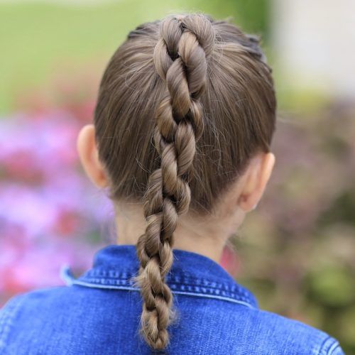 Chain Ponytail Hairstyles (Photo 9 of 20)