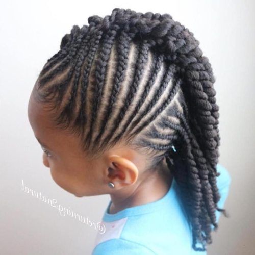 Cornrows Mohawk Hairstyles (Photo 10 of 15)