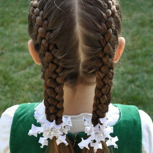 Diagonal Two French Braid Hairstyles (Photo 11 of 15)