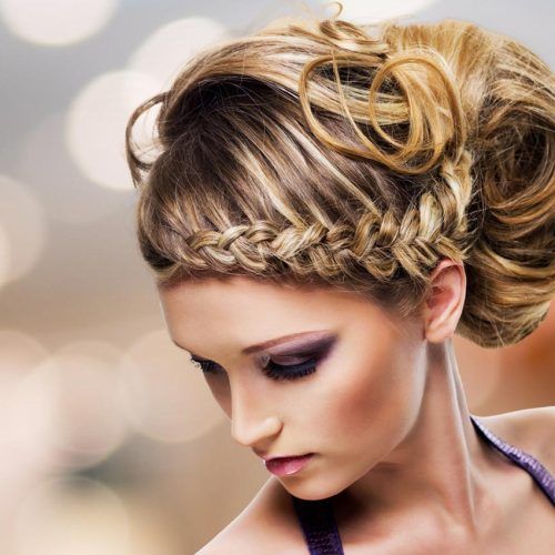 Dishevelled Side Tuft Prom Hairstyles (Photo 12 of 20)