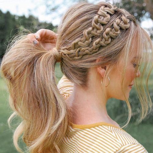 Double Rapunzel Side Rope Braid Hairstyles (Photo 2 of 20)
