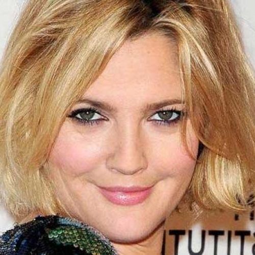 Drew Barrymore Shoulder Length Bob Hairstyles (Photo 13 of 15)