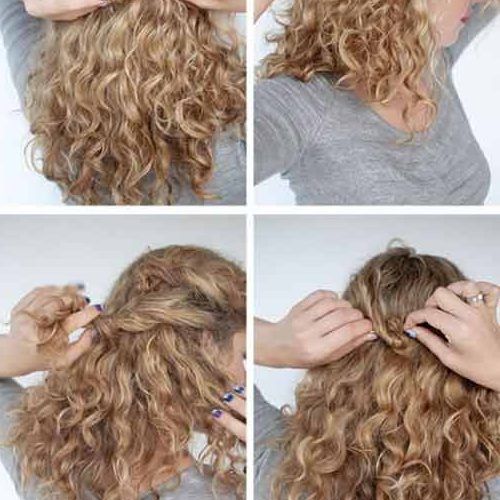 Easy Curled Prom Updos (Photo 13 of 20)