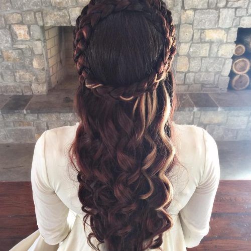 Easy Cute Gray Half Updo Hairstyles For Wedding (Photo 9 of 20)