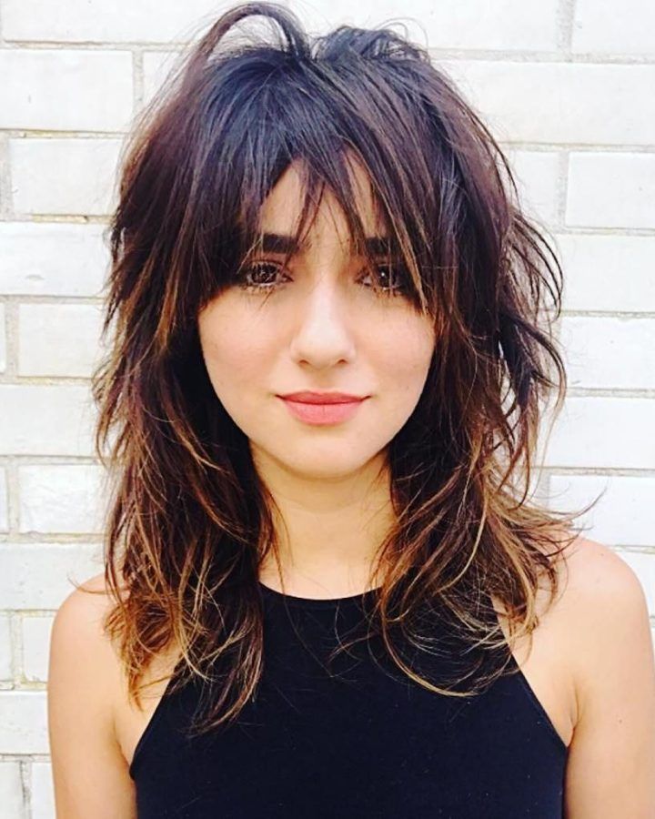 20 Best Ideas Edgy Messy Shag Haircuts with Bangs
