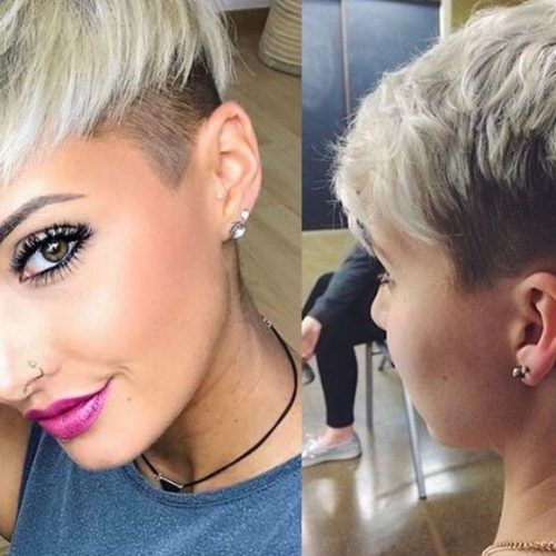 Edgy Undercut Pixie Hairstyles With Side Fringe (Photo 18 of 20)