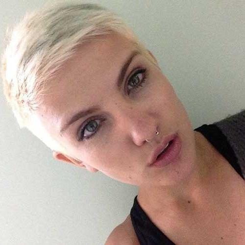 Extremely Short Pixie Haircuts (Photo 14 of 20)