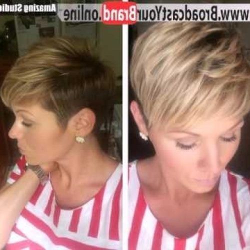 Feathered Pixie Haircuts With Balayage Highlights (Photo 4 of 15)