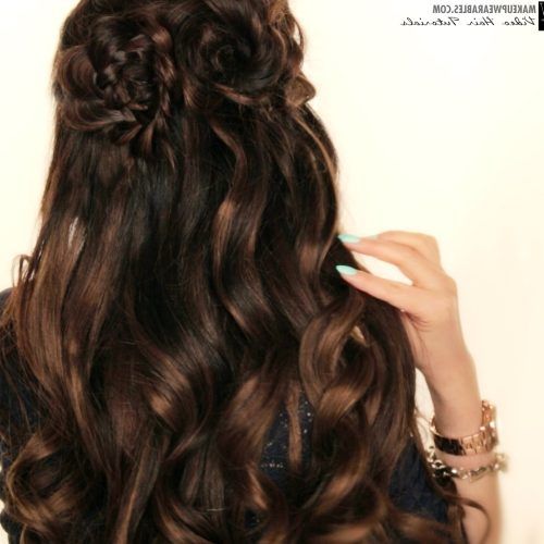 Floral Braid Crowns Hairstyles For Prom (Photo 7 of 20)
