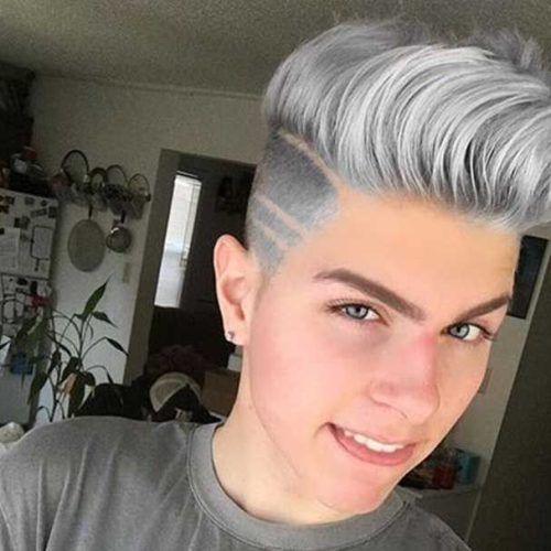 Gray Faux Hawk Hairstyles (Photo 15 of 20)