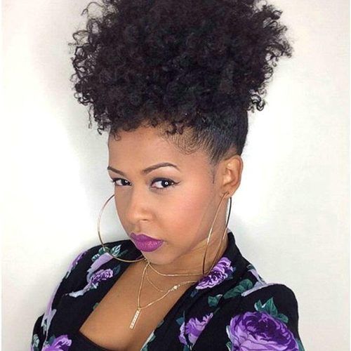 High Curly Black Ponytail Hairstyles (Photo 9 of 20)