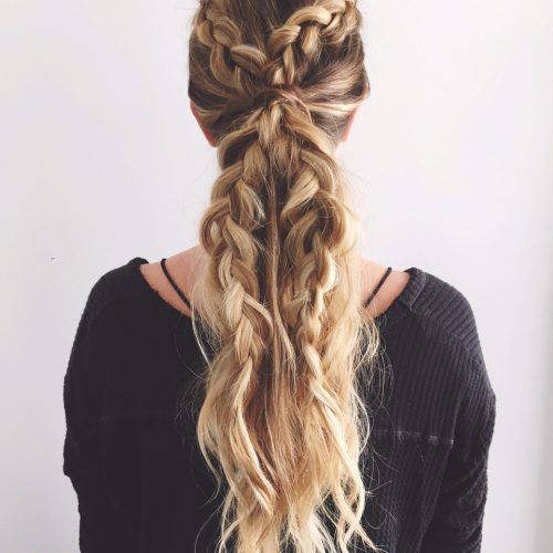 Long Hairstyles With Multiple Braids (Photo 11 of 20)