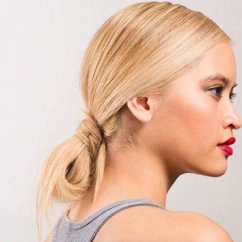 Looped Low Bun Hairstyles (Photo 7 of 20)