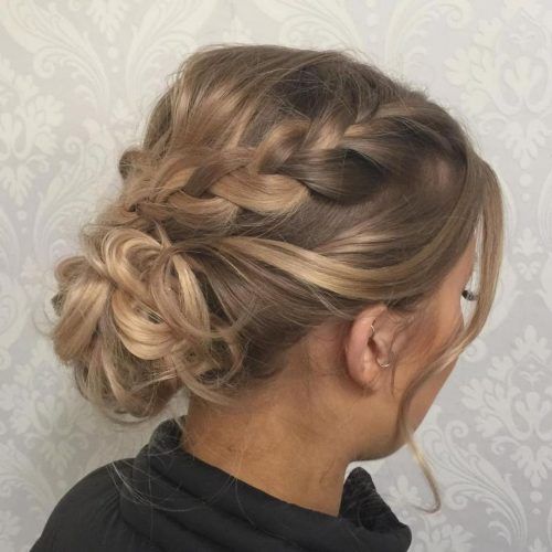 Low Messy Bun Wedding Hairstyles For Fine Hair (Photo 1 of 20)