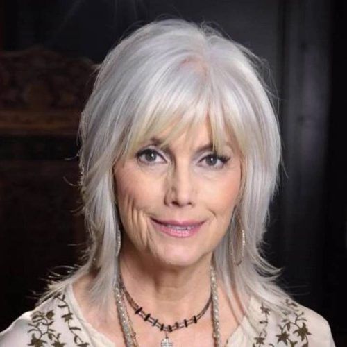 Medium Hairstyles For Women With Gray Hair (Photo 6 of 20)